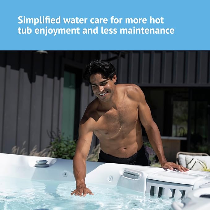 FreshWater Salt System Cartridge - Water Treatment Replacement Cartridge for Spas & Hot Tubs - Easy Maintenance - Supports Natural-Feeling Water to Help Prevent Dry Eyes & Itchy Skin (3 Pack)