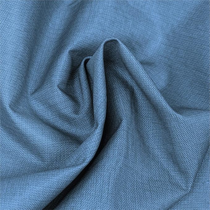 Milliard Memory Foam Outdoor Chaise Lounge Lawn Chair Cushion, with Waterproof and Washable Cover, Blue, 73x21x2.5
