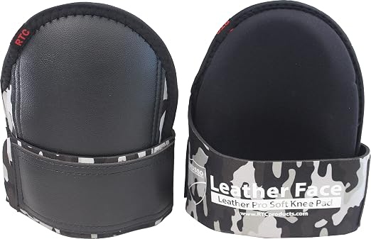 Russo Trading Company Leather Face Knee Pads