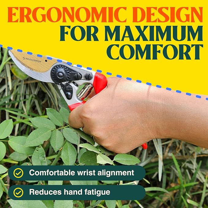 Haus & Garten EnduroPRO Bypass Pruning Shears and PowerPRO Bypass Loppers Bundle