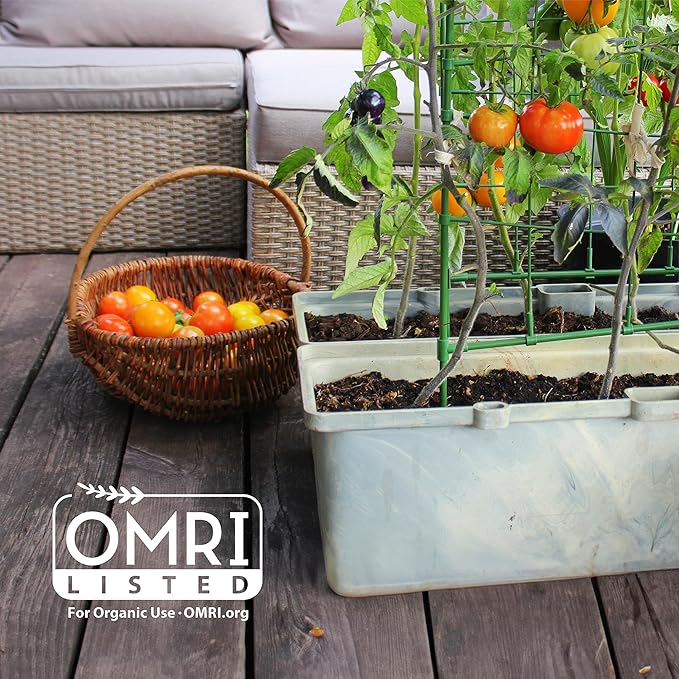 Back to the Roots 100% Organic Mulch, 58 Quart, Expanding Coconut Husk Block for Gardening
