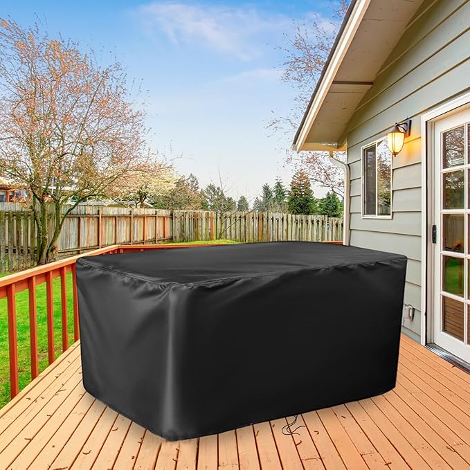 Storage Sheds Cover Fit for Devoko Outdoor Storage Cabinet, Waterproof Storage Box Storage Cabinet Cover- 48"L x 26"W x 37"H