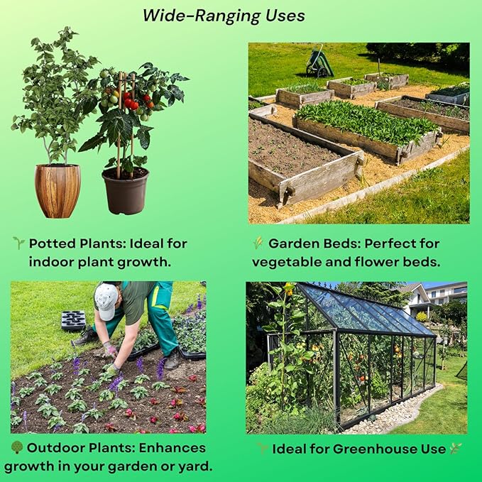 369 Spiral Copper Electroculture Antennas – 99.90% Pure Copper 369 Spirals for Organic Plant Growth, Soil Energy Boost & Root Development (4-Pack) – Eco-Friendly Gardening Tool