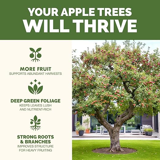 Apple Tree Fertilizer – Liquid Plant Food for Bigger Harvests, Stronger Roots & Healthy Growth, 32 oz
