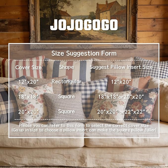 JOJOGOGO 18x18 Outdoor Throw Pillow Inserts Waterproof Set of 4, 18 x 18 White Water Resistant Decorative Pillows for Couch Porch and Patio Furniture