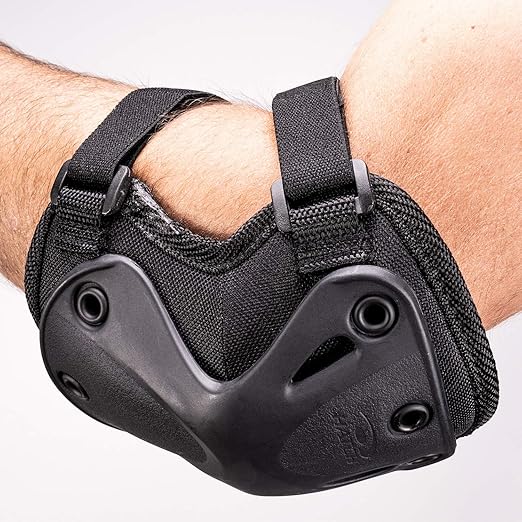 HATCH XTAK Tactical Military Elbow Pads, Black, One Size Fits Most