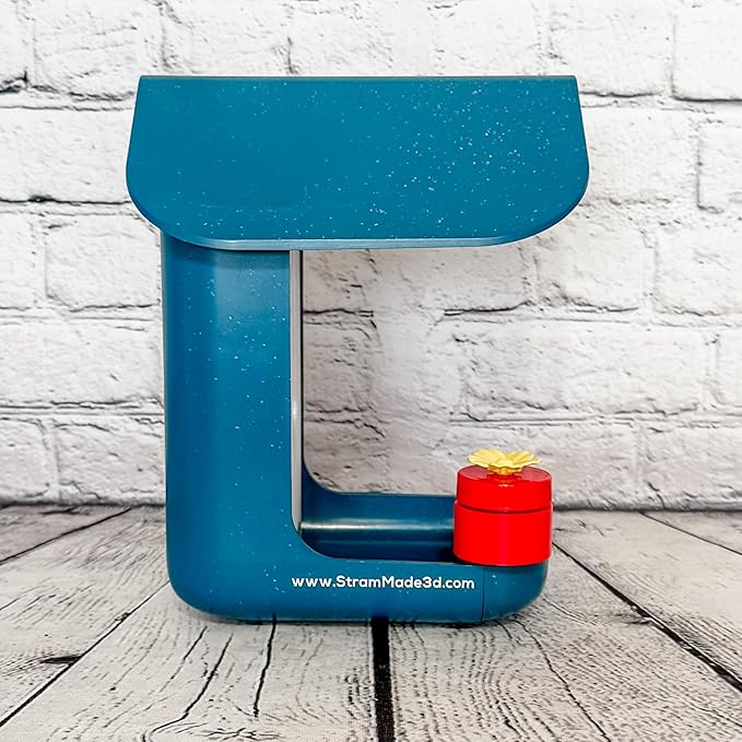 Hummingbird Cup Holder for Bird Buddy – Fits 1.5” Feeder Cups – Durable PETG Plastic – Easy Installation (Red, Cup Holder + Feeder Cup)
