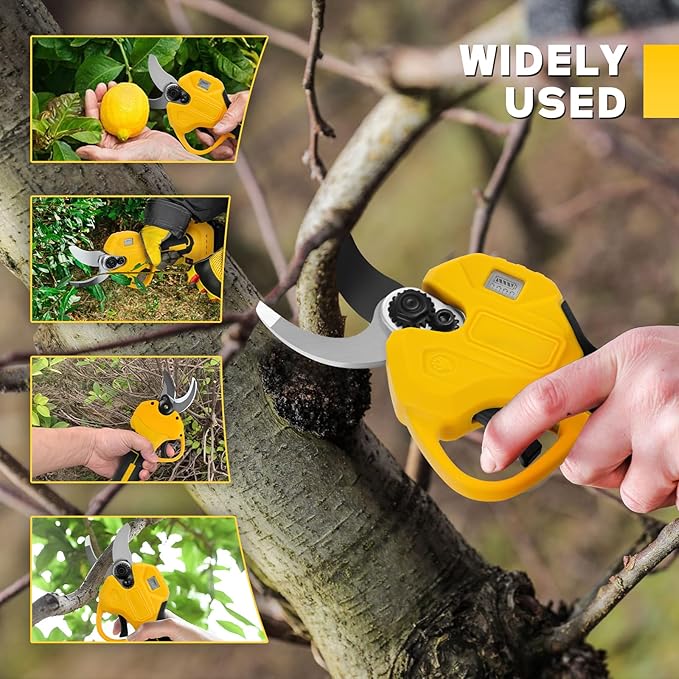 Cordless Pruning Shears for Dewalt 20V Battery, Brushless Electric Pruning Shears with LCD&SK5 Blades, 1.2"(30mm) Cutting Diameter Cutting for Gardening Tree Pruning(No Battery)