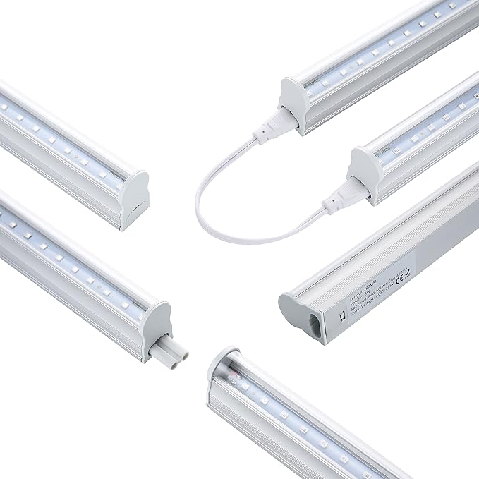 LED Grow Light Bars for Indoor Plants, Sunlight Grow Lamp Full Spectrum Growth Light Strip for Greenhouse Plant Grow Shelf