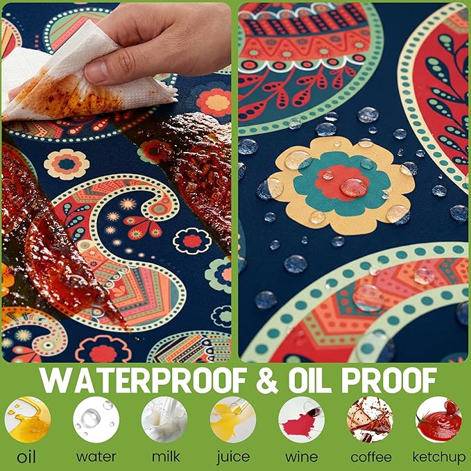 Picnic Table Cover with Bench Covers Table Cloth Tablecover Camping Essentials Camp Must Haves Camper Gear Outdoor Accessories River Water Motorhome Trailer Tent Rv Car Travel Activities Accessary Set
