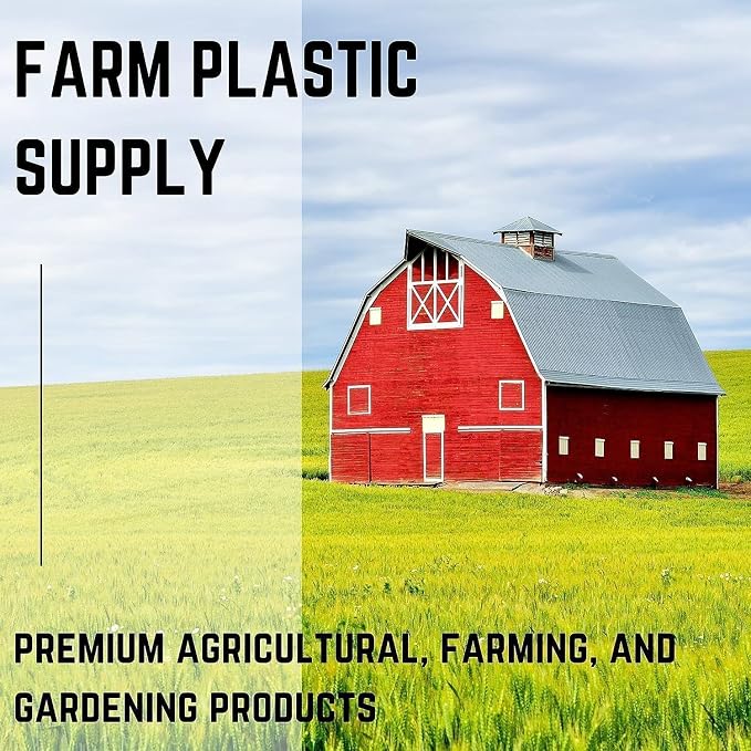 Farm Plastic Supply Frost Protection Blanket - Plant Covers Freeze Protection, Winter Plant Cover, Frost Blanket, Frost Cloth, Frost Blankets for Plants, Plant Frost Protector (7' x 30')
