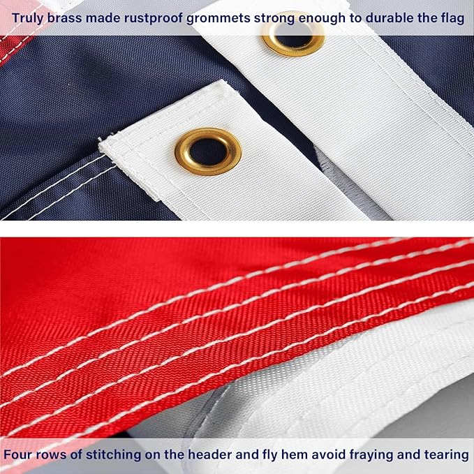 YASUN State of Texas 3x5 FT Flag, Premium Texas Flags Heavy Duty Outdoor High Wind Flag, Vivid Color, Durable Brass Grommets - Longest Lasting USA Flags