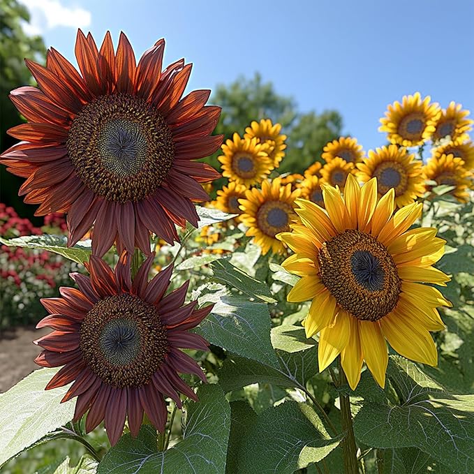 Ferry-Morse Sunflower Seeds - Non-GMO, Full Sun, Outdoor, Spring to Summer Bloom - 1 lb