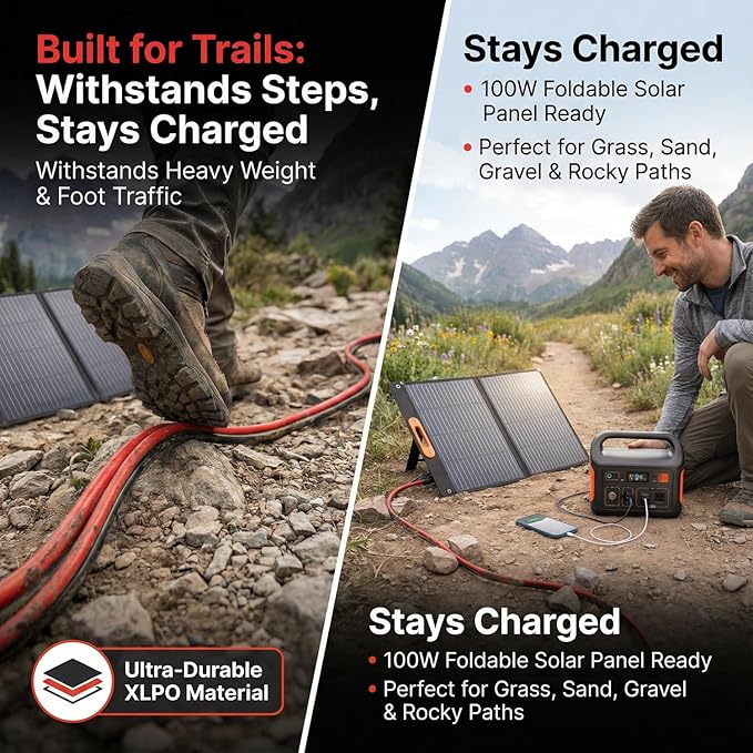 Solar Panel Extension Cable 10 AWG 10Ft 6mm² Wire Gauge Certified PV Cable,100% Tinned Copper with Male and Female Waterproof mc4 Connectors,for RV, Home Boat Photovoltaic Systems