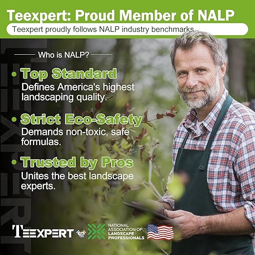 Teexpert Mulch Glue for Landscaping, 2 Gallon Rock Glue for Landscaping Gravel Binder Adhesive to Lock Down Pea Gravel, Stone, Rubber Mulch, Wood Chips, Pine Straw in Place for Outdoor Landscape