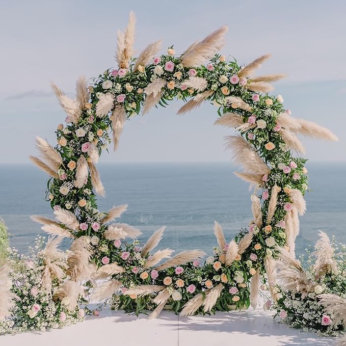 HAKZEON 2 Bunch Floral Foam Garland, Floral Foam Netted Garland, Green Florals Foams Blocks Florals Foams Netting for Home and Wedding Arch Door Flowers Arrangement, 9.2FT Long