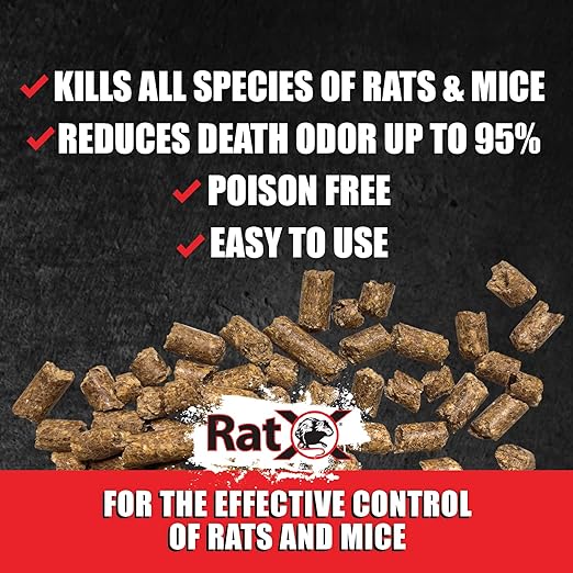 RatX 18oz Bag All-Natural for All Species of Rat and Mouse