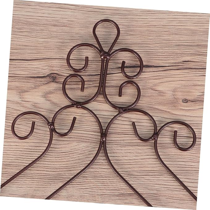 GANAZONO Railing Planters Outdoor Balcony Metal Wall Planter Basket Hanging Plant Basket Holder Half Round Hanging Baskets for Porch Balcony Fence Decor Bronze
