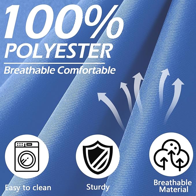 14Pcs Patio Cushion Covers Replacement Splashproof UV-Resistant Inelastic Covers with Zippers, Max Compatible 25.6x25.6x4inch Patio Cushion, for 7 Pcs Outdoor Patio Furniture Sets