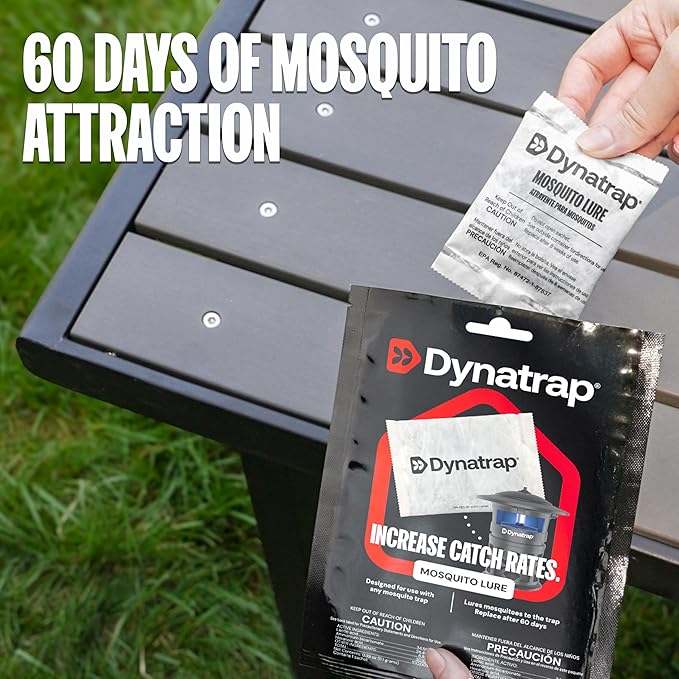 DynaTrap 100611 Atrakta Mosquito Lure Sachet for Any DynaTrap Insect Trap, Lasts 60 Days, Mosquito Trap Attractant
