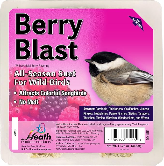 Heath Outdoor Products DD15-10, Berry Blast - 10 Pack