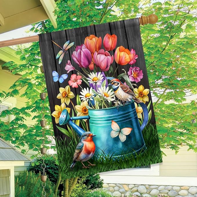 Briarwood Lane Garden Buddies House Flag