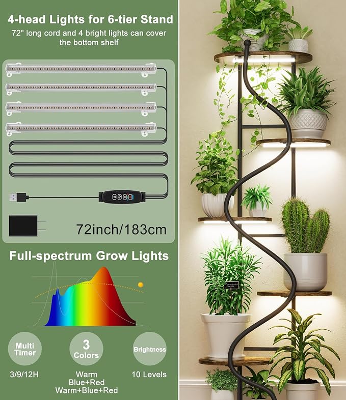 Plant Stand Indoor Outdoor,13 Inch Tall Metal Plant Stands Riser,Heavy Duty Wrought Iron Pedestal Holders for Large Flower Pot,Outside Rust-Proof Black Flower Display Shelf for Patio,1-Pack