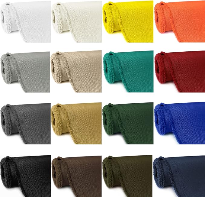 Waterproof Canvas Fabric by The Yard 58" W 600D Upholstery Polyester Material Indoor Outdoor Water Resistant Fabric for Chair Cushion Furniture Cover Sewing DIY Cloth, 1 Yard Gray