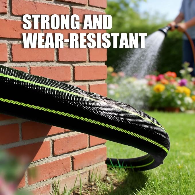 5FT Garden Hose Water Hose – Kink-Free, Abrasion Resistant, Lightweight Flexible, Ideal for Short-Distance & Outdoor Water Hose Use (Balcony, RV, Bathroom)