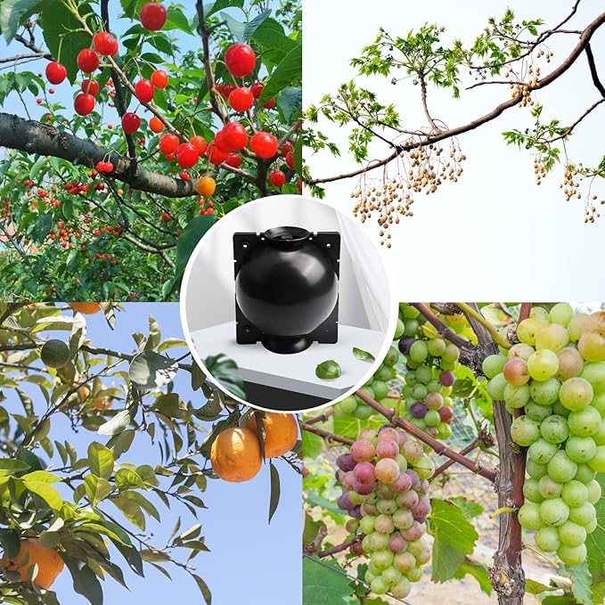 Tree Root Growing Box, Reusable Transparent Plants Asexual Reproduction Grafting Ball, High Pressure Air Layering Pods Propagation Kit (20pcs Small)