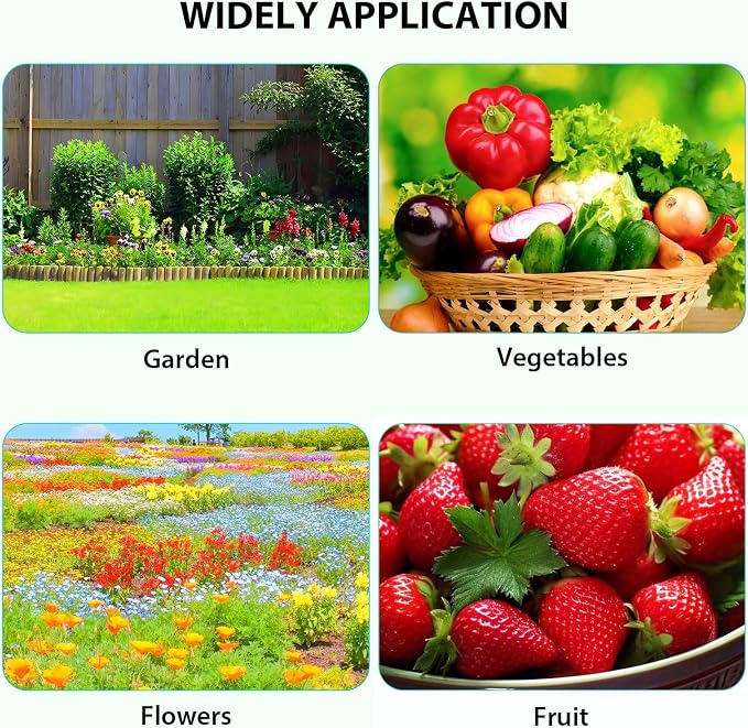 GarveeLife 8*13*7 ft Portable Walking in Tunnel Tent, Walk-in Greenhouse with Bottom widening Design, Galvanized Pipe, Full-Opening Roller Zippered Door & 6 Screen Windows, Greenhouses for Outdoors