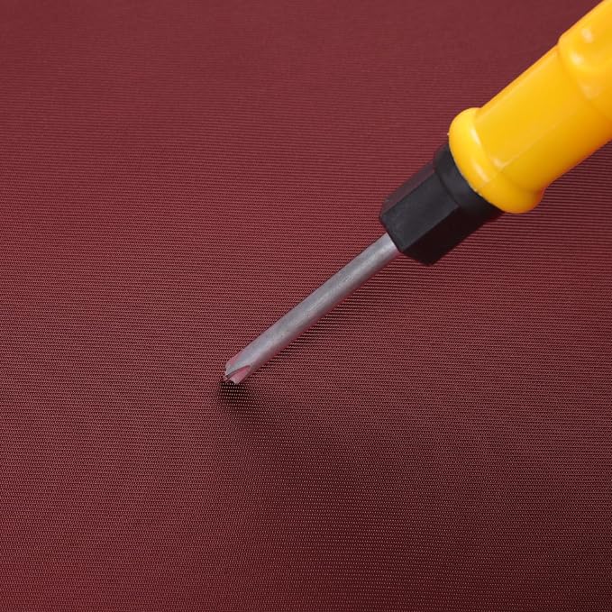 Nylon Fabric, 58" W 420D Waterproof Fabric 5 Yard Ripstop Nylon Material Outdoor Upholstery Twill Sewing Material for Patio Chair, Lining, Cushion, Purse, Tote Bag, Tent, Tarp Cover, DIY Project Red