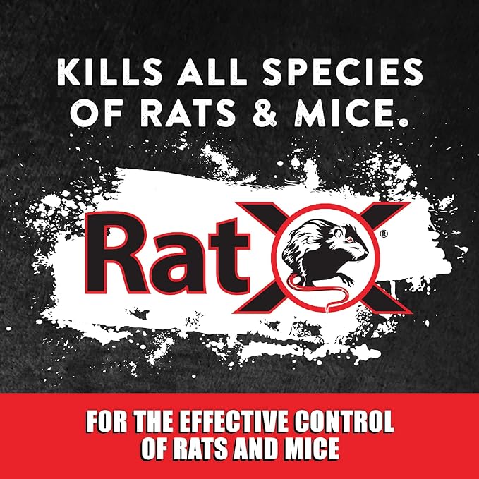 EcoClear Products 620102, RatX All-Natural Non-Toxic Humane Rat and Mouse Killer Pellets, 3 lb. Bag