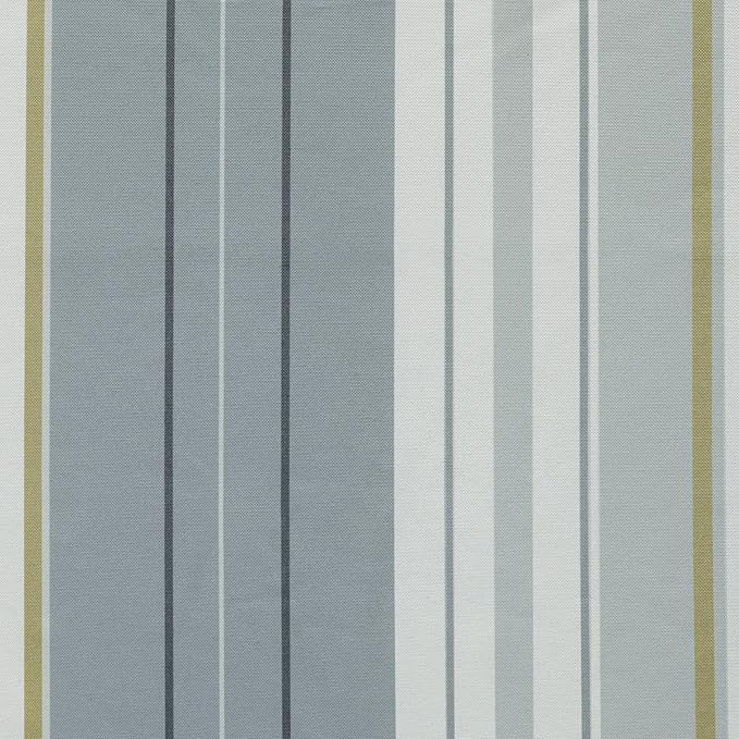 AAAAAcessories Outdoor Chaise Lounge Cushions, Fade-Resistant, Waterproof Patio Furniture Replacement Cushions, 74" x 23" x 3", Set of 2, Ash Blue Harbor Stripe