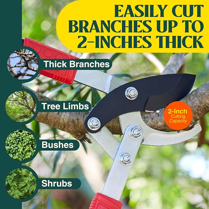 Haus & Garten EnduroPRO Bypass Pruning Shears and PowerPRO Bypass Loppers Bundle