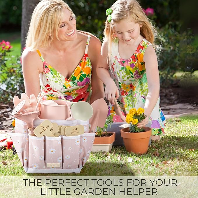 The Ultimate Kids Gardening Set - The Perfect Toddler Gardening Set with Durable and Safe Tools for Endless Outdoor Fun - Great for Easter Gifting to Spark Joy & Creativity in Your Little Gardener