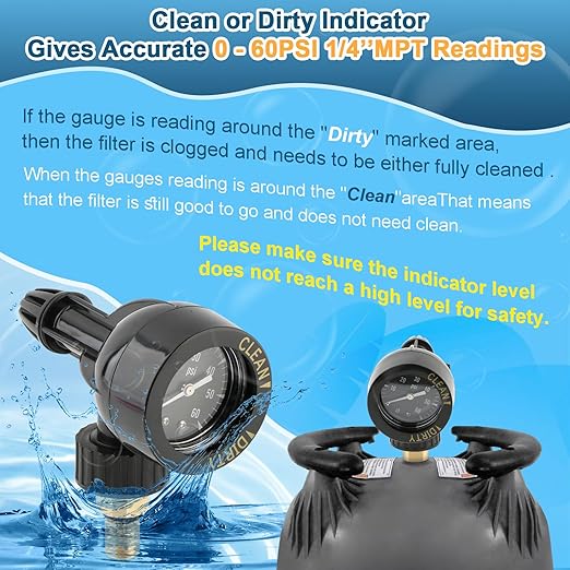 𝐔𝐩𝐠𝐫𝐚𝐝𝐞𝐝 R0357200 Air Gauge Release Valve Assembly Replacement for Zodiac Jandy Pool and Spa Filters R0357200 Valve Replacement for CV & CL, DEV & DEL, JS Series