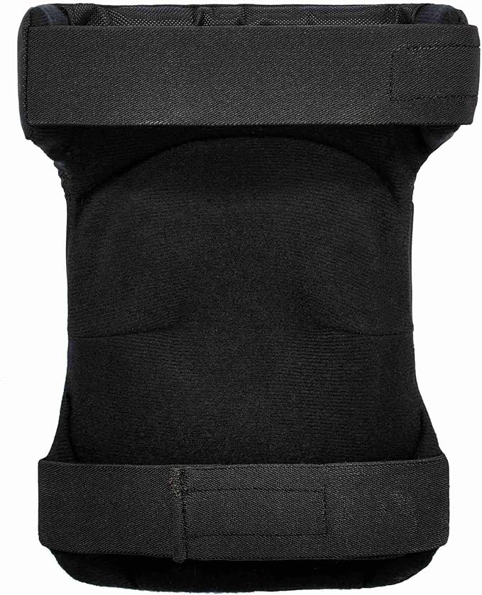 Gel Foam Knee Pads with Comfort Hinge Straps, Rubber Hard Cap, Hook & Loop Closure, Ergodyne ProFlex 435HL