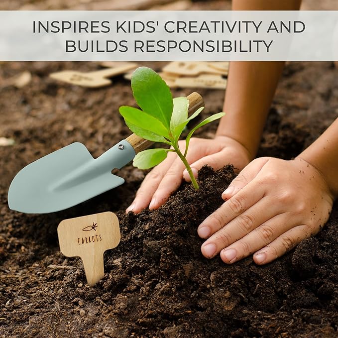 The Ultimate Kids Gardening Set - The Perfect Toddler Gardening Set with Durable and Safe Tools for Endless Outdoor Fun - Great for Easter Gifting to Spark Joy & Creativity in Your Little Gardener