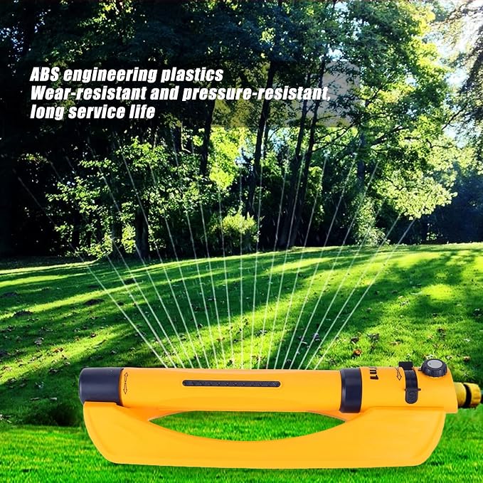 Lawn Sprinkler Garden Oscillating Sprinkler, Automatic Water Sprinkler Watering Irrigation Tool for Home Garden Lawn