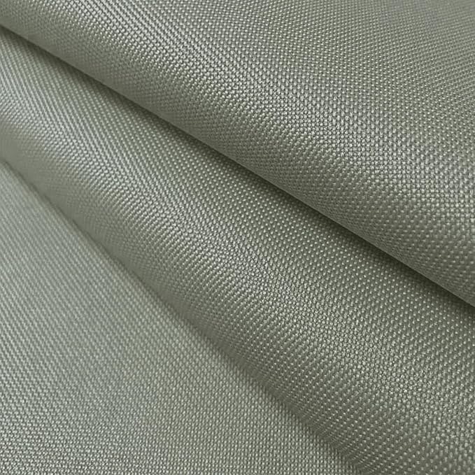 Waterproof Canvas Fabric by The Yard 58inch 600D Upholstery Material Polyester Fabric Outdoor Water Resistant Fabric for Sewing Chair Patio Cushion Purse Bag Interior, Pre Cut 3 Yard Silver Grey