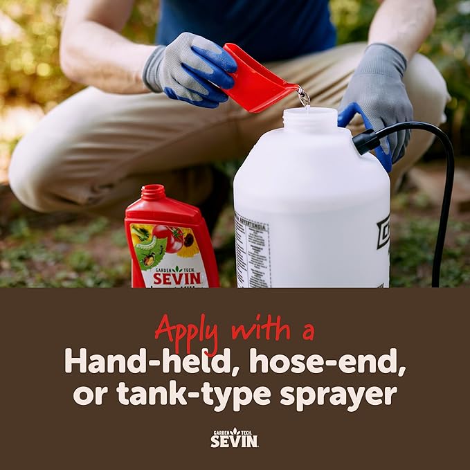 Sevin 100547213 Insect Killer Concentrate 32 oz, White Label