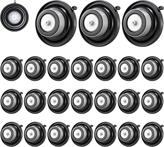 24 Pack 1'' PGV Diaphragm Irrigation Valve Replacement Compatible with Hunter 332100 Diaphragm Repair Assembly Compatible with 3/4'' and 1'' PGV, SRV, ASV Valve, Leak Free Double Beaded Seal