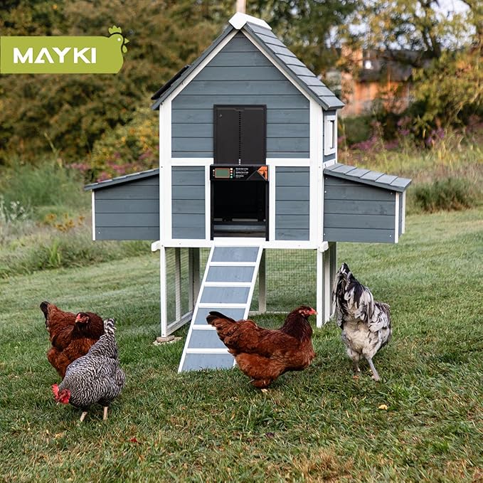 MAYKI Chicken Waterer Cups, 4-Pack Automatic Water Dispenser, No-Leak Poultry Waterer for Coop Buckets & DIY Systems, Large Water Cups for MAYKI Waterer Set, Durable PVC