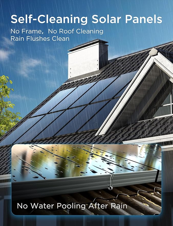 STAR 200 Watt Solar Panel, 2PCS 100W 12/24V Solar Panels with Full-Screen Design & Maintenance-Free, 25% High-Efficiency Monocrystalline, Reliable Power for RV, Marine, Roof, Home, and Off-Grid