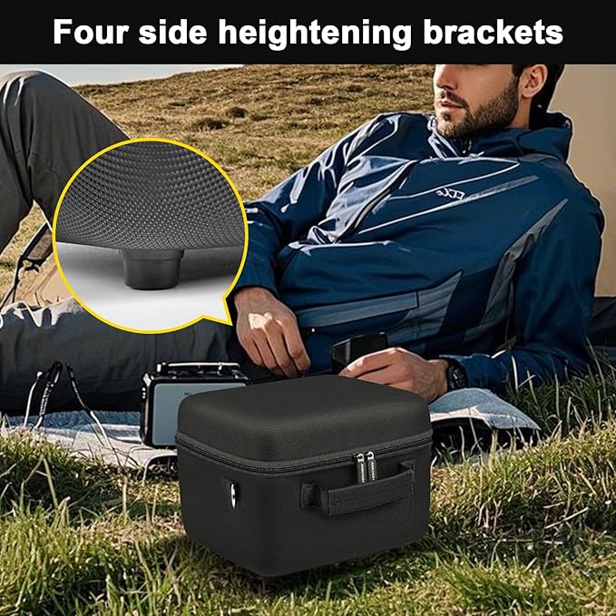 ANKHOH Case for Anker SOLIX C300 Portable Power Station, Battery Solar Generator Storage Holder for Charging Cable and Accessories?Box Only (for Anker SOLIX C300)