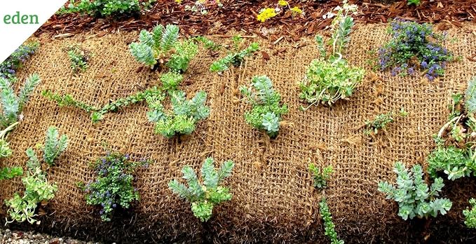 Rocky Mountain Goods Burlap Fabric Roll 3 Ft X 24 Ft - Bulk Medium Weave Burlap - Gardening, Tree Protection, Wind Screen, Weeds Barrier, Hay, Arts and Crafts Bees - Biodegradable