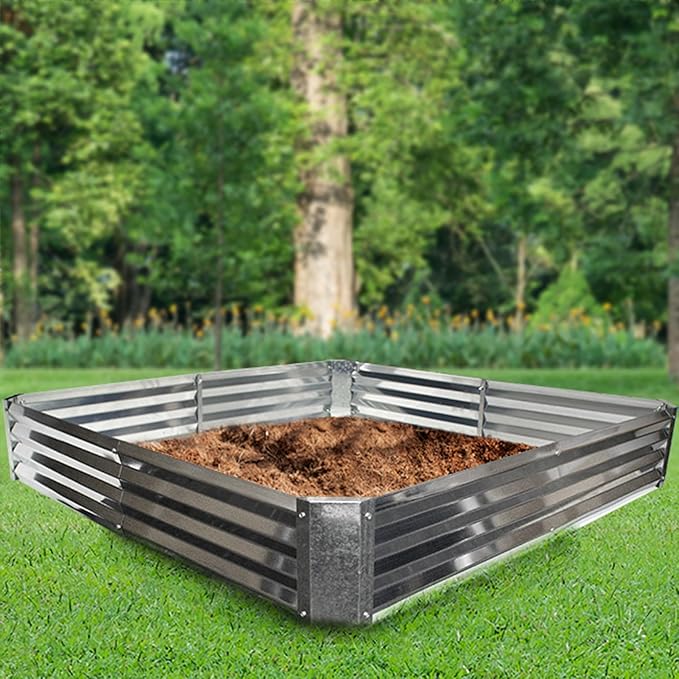 Dalen Rustic Raised Bed Garden; Grow Vegetables, Herbs, or Flowers Without tilling The Ground