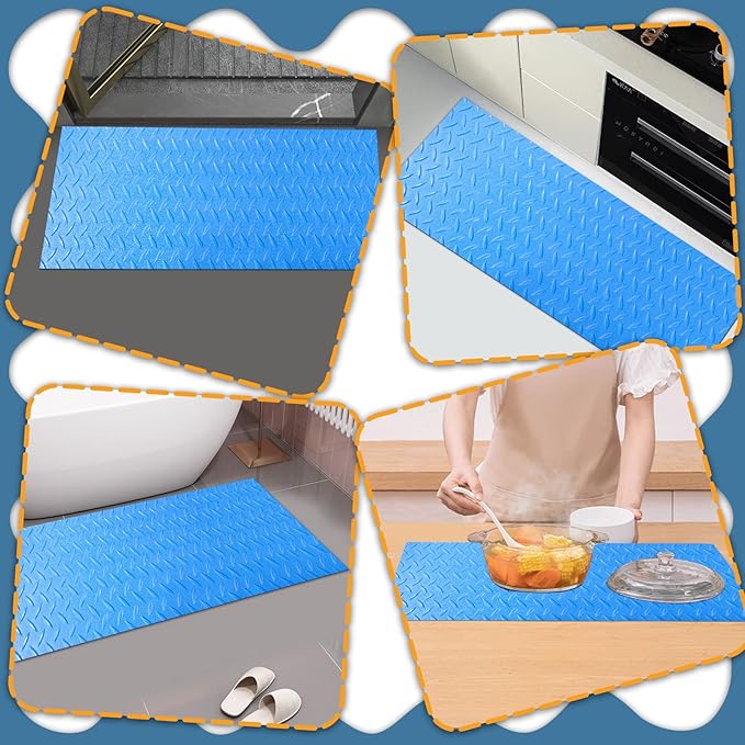 16x36 inches Swimming Pool Ladder Mat Protective Swimming Pool Step Pad for Above Ground Swimming Pool Ladder Pad Vinyl Non-Slip Pool Liner