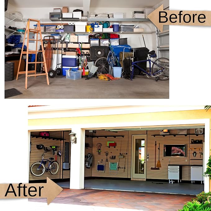 Wall Hooks for Heavy Items – Durable Metal Storage Solution for Garage, Garden, Home & Office Organization